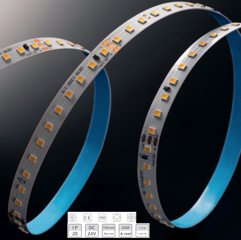 24 V-10mm-20m Kein Druck-Tropfen-Lichtstreifen
